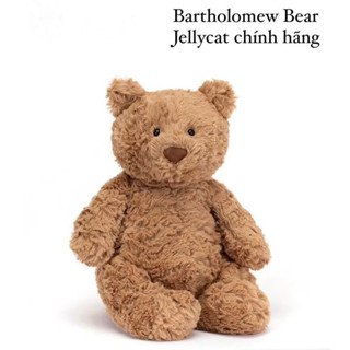 (100% Authentic) Gấu bông Bartholomew Bear béo bụng bự chính hãng JellyCat - Tặng yếm