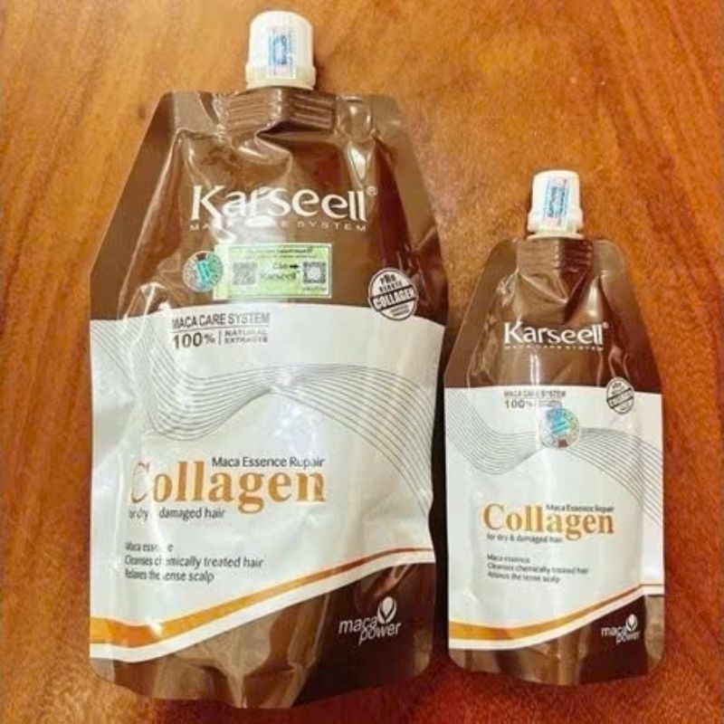 DẦU HẤP TÓC COLLAGEN KARSEELL MACA SIÊU MỀM MƯỢT TÓC 500ML