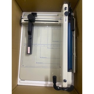 Bàn cắt giấy trợ lực YG-858 cắt khổ A3,A4 cắt 400 tờ 1 lần