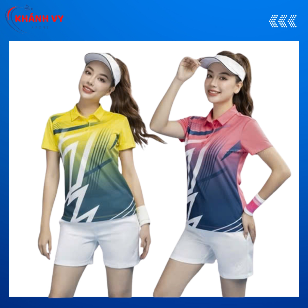 Áo Polo Thể Thao Nữ Proning - Donexpro Nữ AC-3699 - Vàng