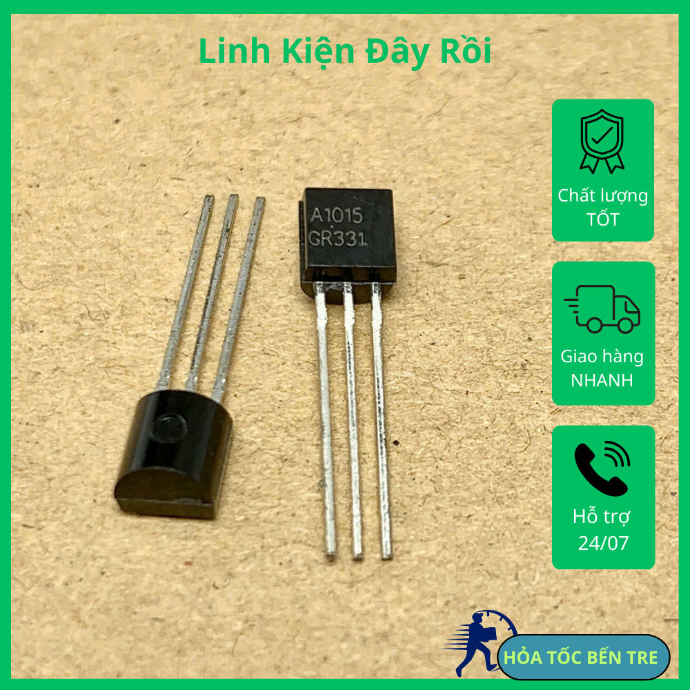 10 cái A1015 C1815 2SA1015 2SC1815 transistor 50V 0.15A TO-92