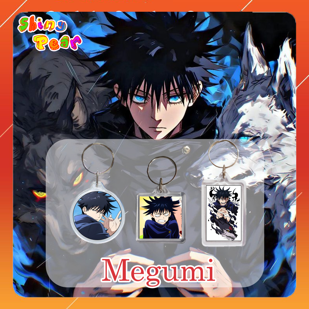 [Jujutsu Kaisen] - Móc chìa khóa | Móc khóa Megumi Fushiguro / Megumi anime Jujutsu Kaisen làm quà t