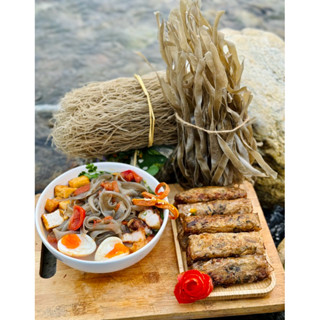 Miến sâm tráng thủ công CHAOGOONG dai,mềm,ngọt,không say, không cồn ruột, không nóng kể cả ăn lúc đói ( Chảo Yến )