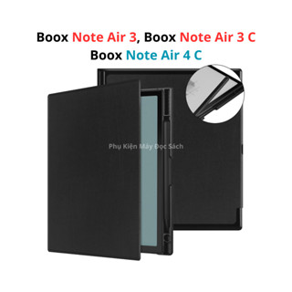 Bao Da Cover Boox Note Air 3/Note Air 3 C/Note Air 4 C, Case Máy Đọc Sách Boox Note Air 3, Boox Note Air 3C, Note Air 4C
