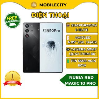 Điện thoại Nubia Red Magic 10 Pro - Snapdragon 8 Elite (BHV 12 tháng) Giá rẻ - MobileCity