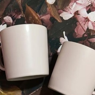 Combo 03 ly sứ đẹp - ly sứ hồng