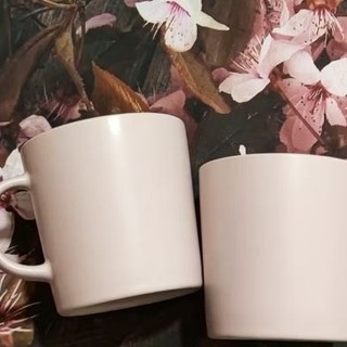 Combo 03 ly sứ đẹp - ly sứ hồng
