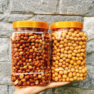 Combo 2KG Đậu phộng tỏi ớt, đậu da cá cốt dừa đồ ăn vặt haovosnack