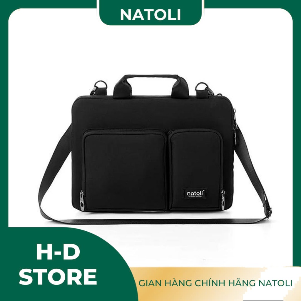 Túi chống sốc laptop NATOLI T11 có quai đeo chống va đập kháng nước
