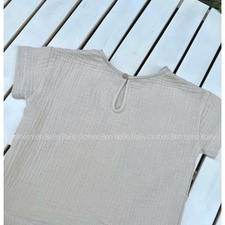 Bộ muslin dễ thương cho bé [ hàng thiết kế]
