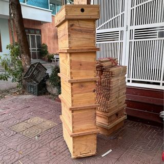 Thùng nuôi ong tầng kế dùng cho ong nội nhiều tầng Tagri