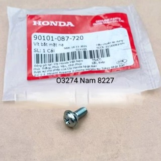 Ốc vít bắt nhựa mặt nạ trước xe DREAM zin Honda chính hãng