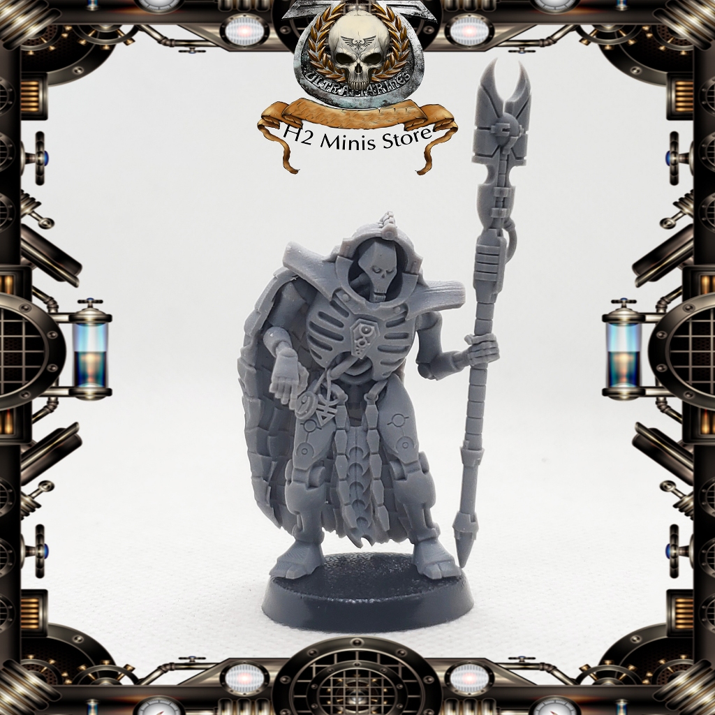 [Mô hình in 3D] Mô hình Warhammer 40000 Necron - Trazyn the Infinite