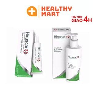 ✔️️️️Combo Sữa Rửa Mặt Ngừa Mụn 100ml Và Gel Xử Lý Mụn 10g Hiruscar