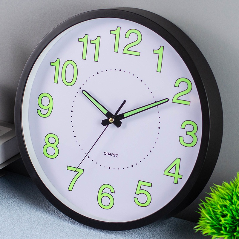 Đồng hồ treo tường kim trôi Quartz cao cấp không ồn, treo phòng khách phòng ngủ( Tặng pin và đinh, 20cm/30cm/35cm) | BigBuy360 - bigbuy360.vn