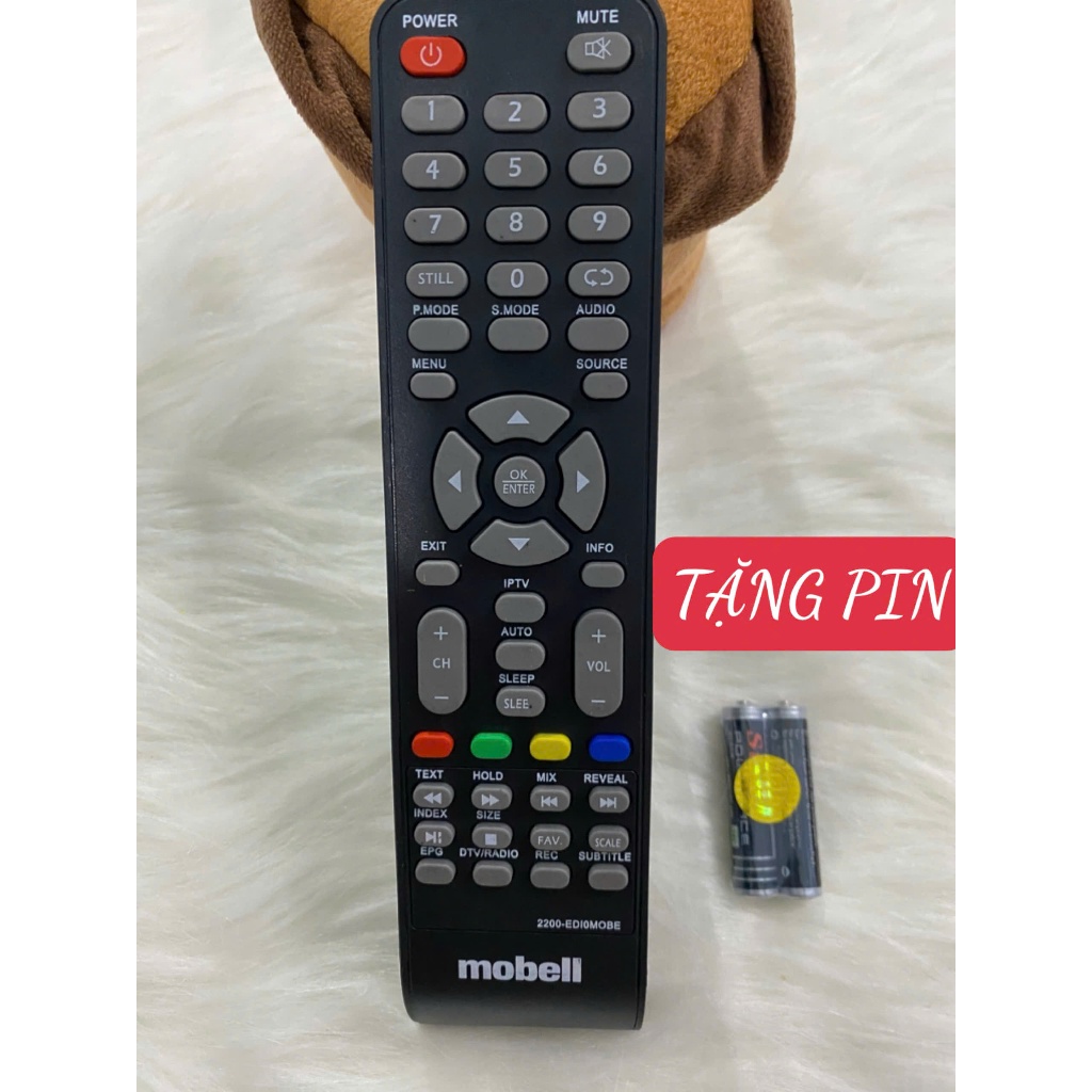 Điều khiển TiVi MOBELL LCD . Remote TiVi MOBELL LED . Tặng pin