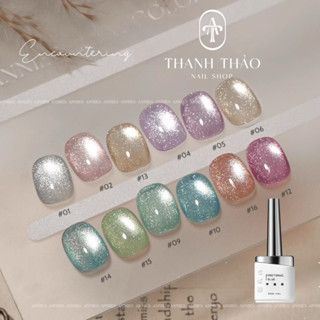 Sơn gel mắt mèo Annies Penglai Wonderland ánh pha lê chai 16ml