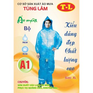 [LOẠI 1] Bộ quần áo mưa nilon tiện ích cho người lớn trẻ em
