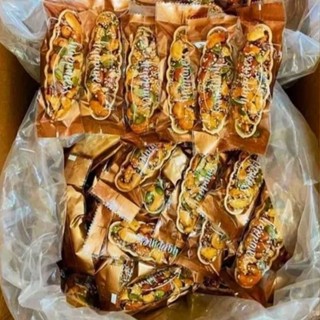500G Bánh Thuyền Mix hạt dinh dưỡng loại ngon dùng ăn sáng ăn kiêng, healthy