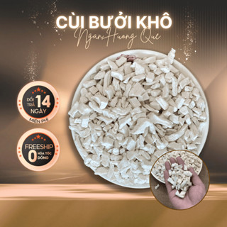 Cùi Bưởi Sấy Khô Đã Khử Đắng Loại 1 | Được Làm Từ Bưởi Da Xanh Non, Nấu Chè Ăn Cực Giòn, Không Bị Xơ