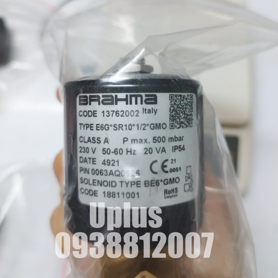 VAN ĐIỆN TỪ BRAHMA E6G*SR10*1/2*GMO