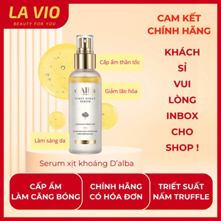 Xịt khoáng D alba cấp ẩm làm căng bóng da, D alba First Spray serum dung tích 50ml, La Vio Beauty