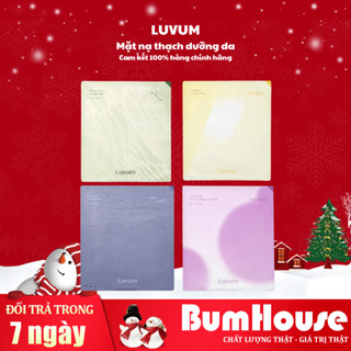 Mặt Nạ Thạch/Bùn LUVUM Afterglow Yuja/Calming Repair Cica/Aging Phyto Collagen/Pore Reset Mud Gel Mask 33g (1 miếng)