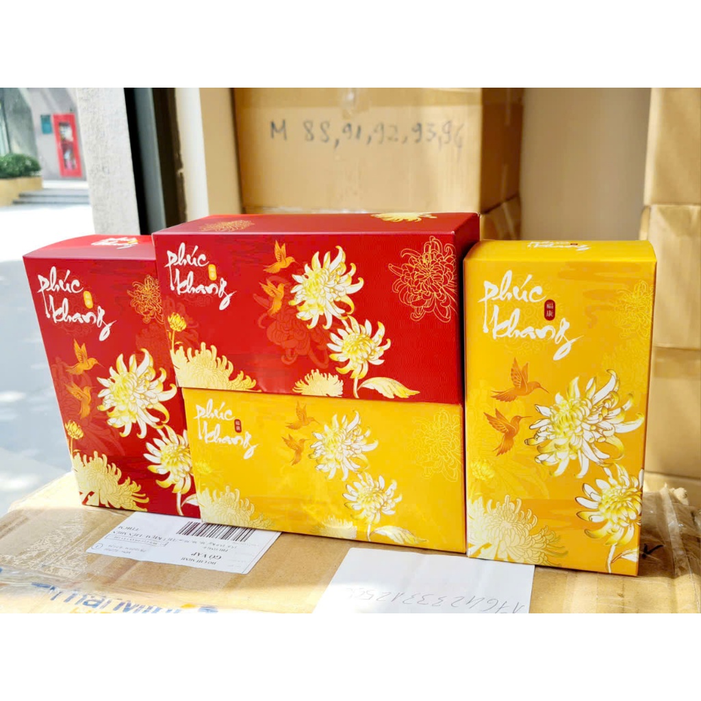 Combo 50 Vỏ Hộp Đựng Trà Đựng Chè Vỏ Hộp Trà SpringCamelia Đóng Giỏ Quà Tết Vỏ Hộp Quà Tết Vỏ Hộp Đự