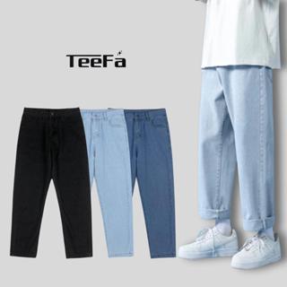 Quần jean nam baggy ống suông rộng xu hướng hottrend 2024 Menswear Pants quần jean xanh trắng Ong Có Túi