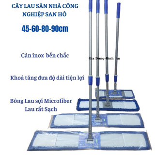 Cây Chổi Lau Nhà Công Nghiệp San Hô Các Loại 45-60-80-90cm Lau Nhà Chuyên Dụng Bản Lớn Lau Rất Sạch