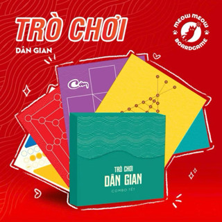 Bộ trò chơi dân gian gồm 7 trò chơi các loại cờ dân gian Tết 2025