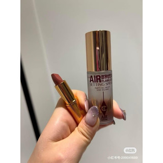 Set xịt makeup và son màu Pillow Talk Charlotte Tilbury Flawless Look