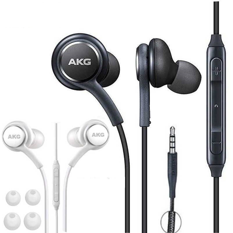 Tai Nghe Nhét Tai SamSung AKG s10 - s10 plus màu đen jack cắm 3.5mm
