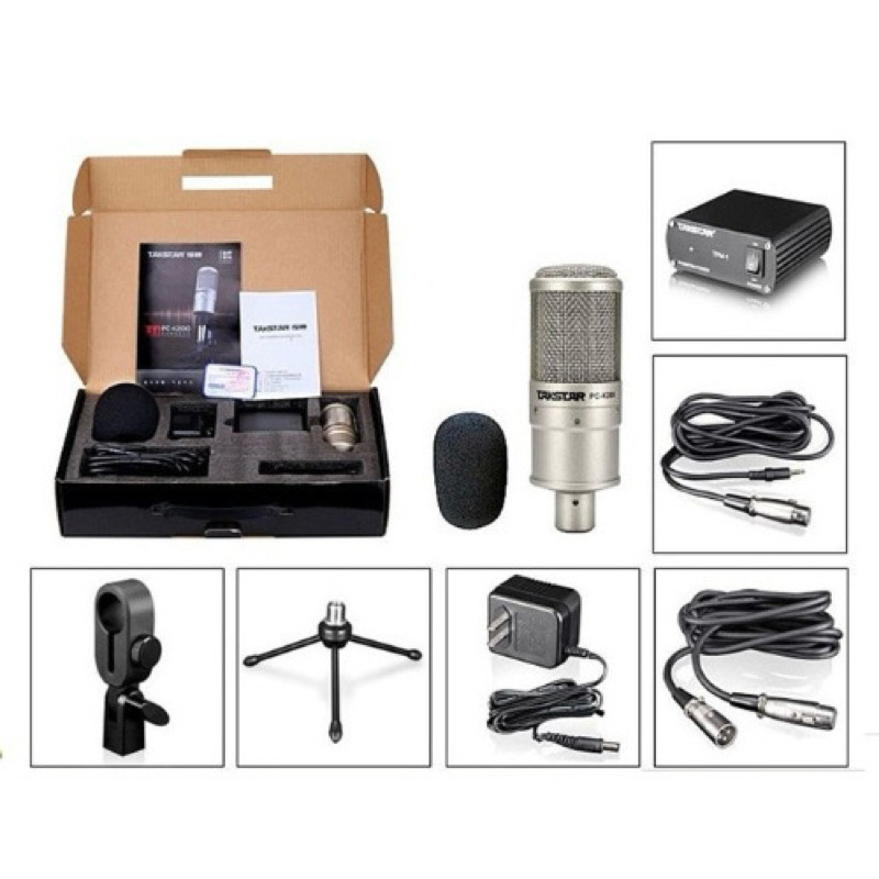 [ FULL BỘ ] MIC THU ÂM TAKSTAR PC K200
