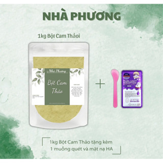 Bột Cam Thảo gói 250g/500g/1kg (tặng kèm quà) - Bột Nhà Phương (chi tiết trong phần mô tả)