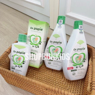 Nước tắm gội thảo dược Dr Papie 230ml 500ml cho bé sơ sinh [ CHÍNH HÃNG ] sữa tắm Dr papie