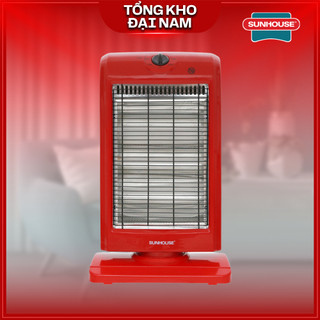 Sưởi điện 3 bóng halogen sunhouse shd7016 - bảo hành 12 tháng