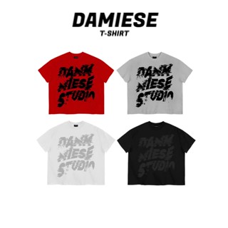 ÁO THUN BOXY "BOLD TEE RED" - DAMIESE COTTON 260 GSM