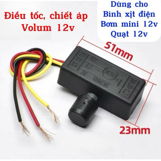 điều tốc 12v 10a dùng cho máy bơm mini