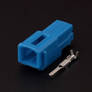 Jack điện cấp nguồn loa xe JA5 2 pin
