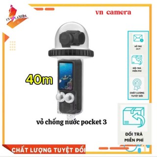 vỏ chống nước pocket 3  40m chịu áp xuất an toàn cho máy quay phụ kiện máy quay dji pocket 3