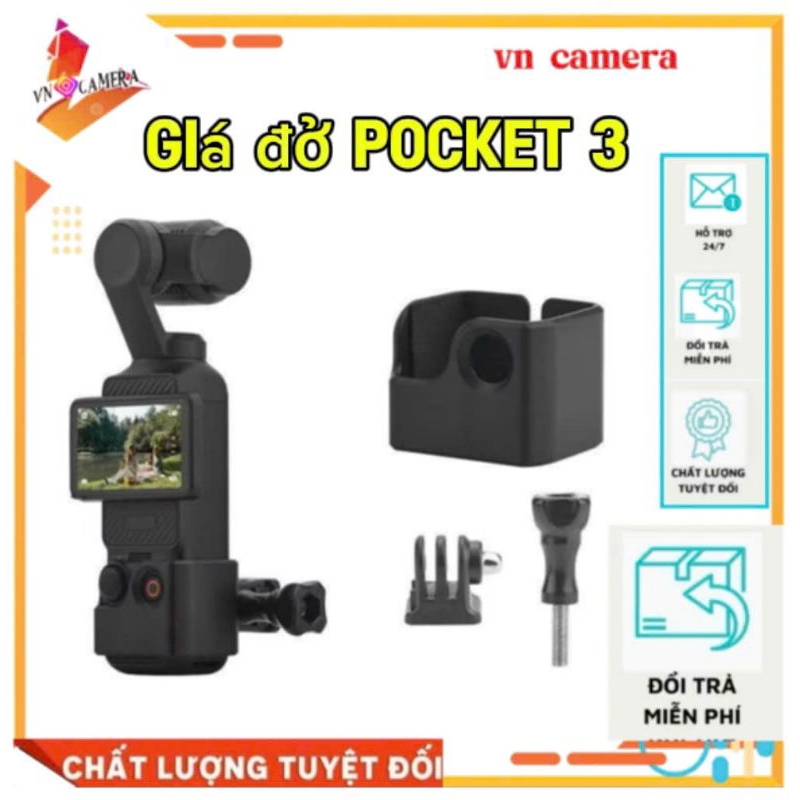 dji pocket 3 phụ kiện khung gắn máy quay pocket 3