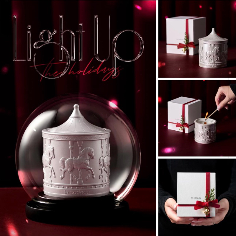 Nến thơm của Le Cadeau -Món quà hoàn hảo mùa noel