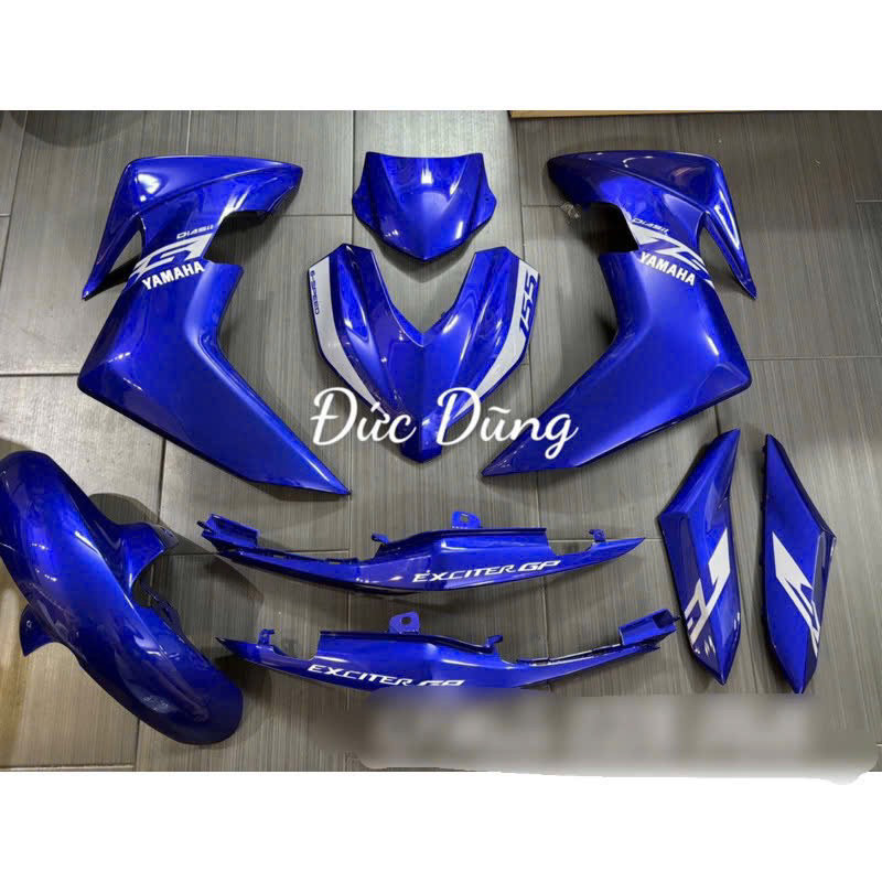 Dàn áo Exciter 155 xanh GP