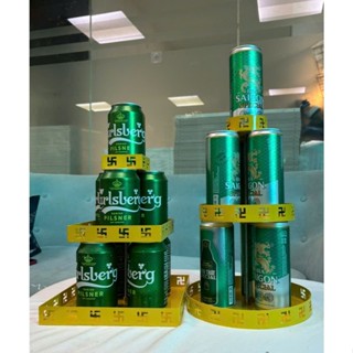   SIÊU HOT  Bộ khay bày tháp bia tháp nước ngọt 3 tầng 5 tầng 