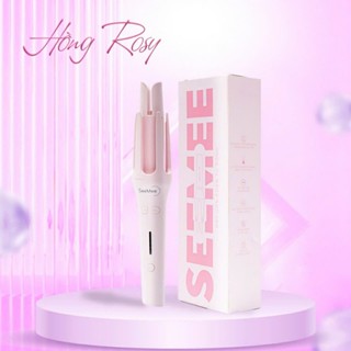 Máy uốn tóc làm xoăn tự động SeeMee lớp phủ gốm sứ bảo vệ tóc khi tạo kiểu đường kính uốn 32mm có kẹp và lược