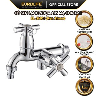 Củ sen lạnh nhựa abs mạ chrome eurolife el-sn01