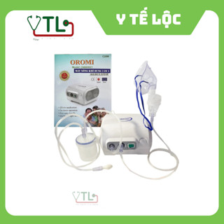 Máy Xông Hút Mũi Họng 2 Trong 1 Oromi C28M Công Suất Máy Lớn  điều chỉnh tốc độ phun