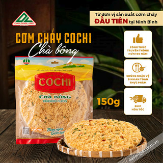 COMBO 5 gói cơm cháy Cochi CHÀ BÔNG 150g - Đặc sản Đại Long Cơm cháy Xưa