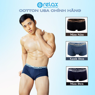  Quần Lót Đùi Nam RELAX RLTK054 Cotton Cao Cấp kháng khuẩn thoáng mát mềm mại co giãn tốt ôm gọn 
